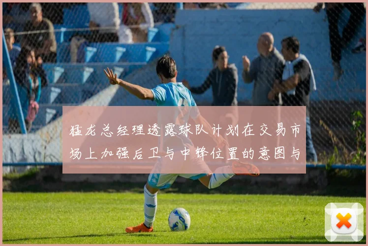 猛龙总经理透露球队计划在交易市场上加强后卫与中锋位置的意图与目标